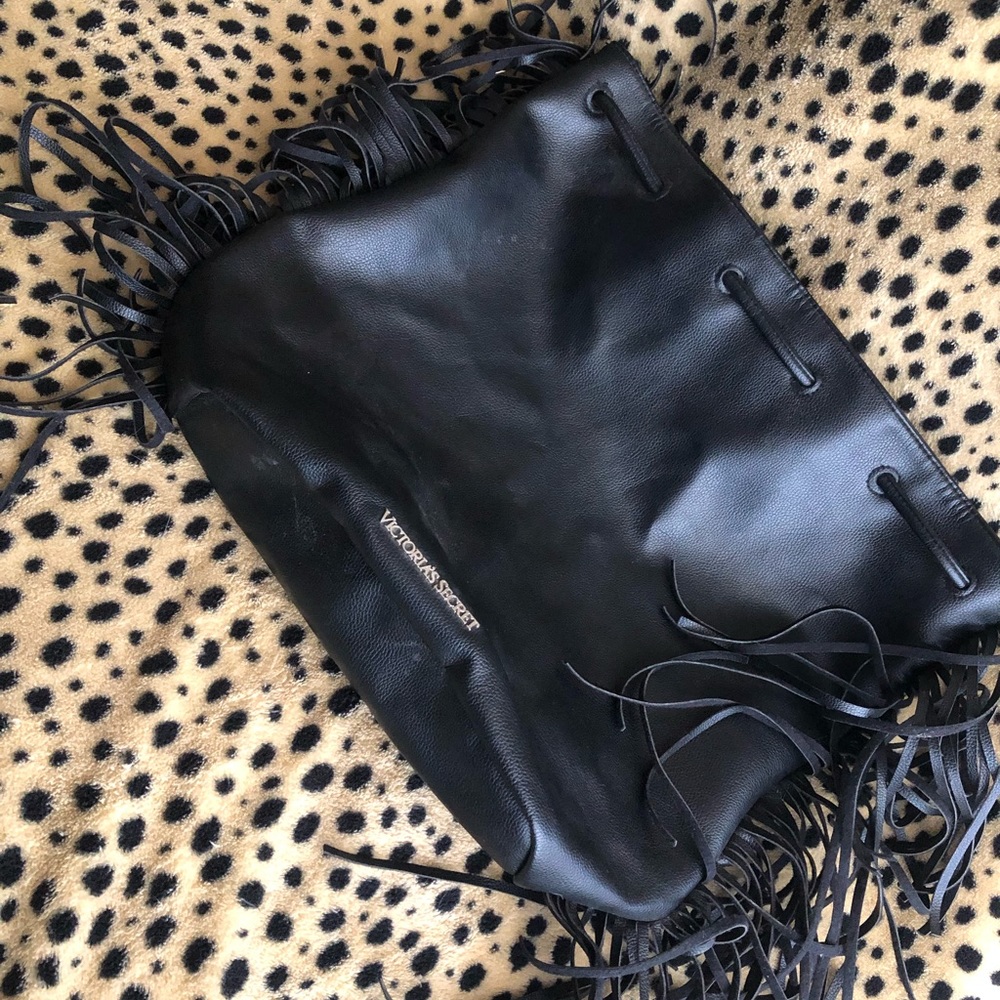Victoria’s Secret Fringe Black Backpack - Picture 3 of 8